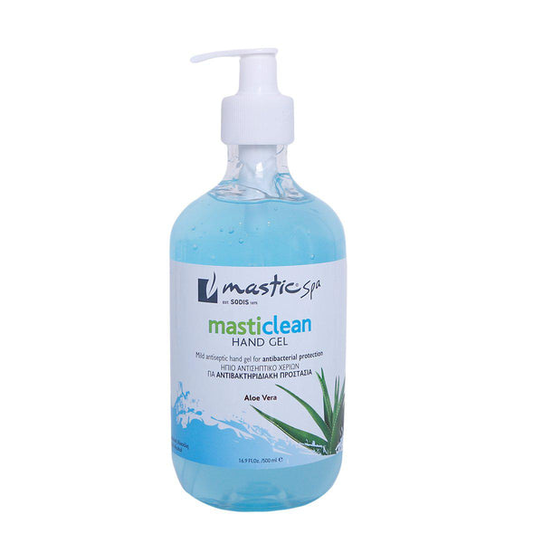 Mastic Clean with Aloe 500ml Antibacterial and Disinfectant Hand Gel